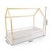 Cama Infantil Montessoriana Casinha Tivoli Branca e Nature