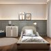 Cama Infantil Montessoriana Mavi Bouclé Bege e Caramelo