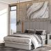 Cama King Oriente Off White