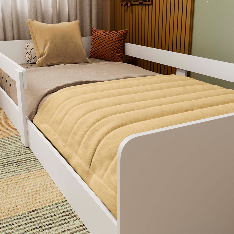 Cama Montessoriana Soft Branca