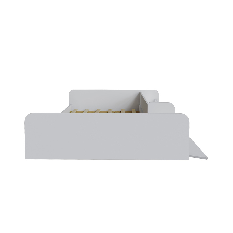 Cama Montessoriana com Nicho e Rampa Dream Branca