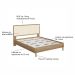 Cama Queen com Palhinha Oslo Hanover
