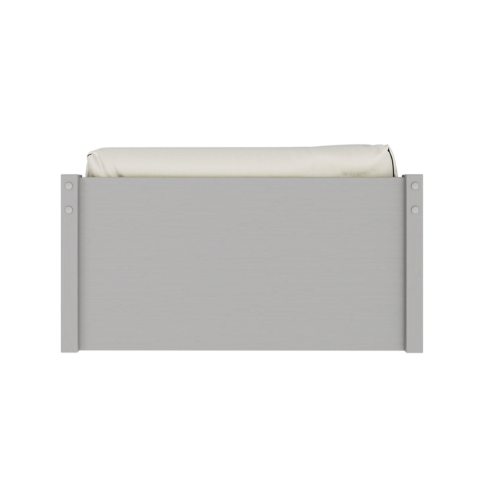 Cama Solteiro Beauty 2 GV Madeira Maciça Cinca Claro