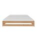 Cama Solteiro Extensível com Cama Auxiliar Flip Natural