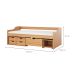 Cama Solteiro Floro 5 Gavetas Natural