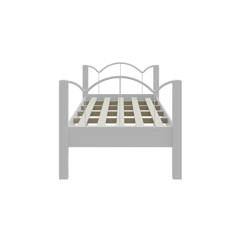 Cama Solteiro Oasis Branca