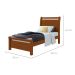 Cama Solteiro Reali Frassino