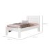 Cama Solteiro Rubi Branca