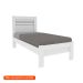 Cama Solteiro Safira Neve