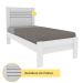 Cama Solteiro Safira Neve