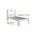 Cama Solteiro Tonelli Branca