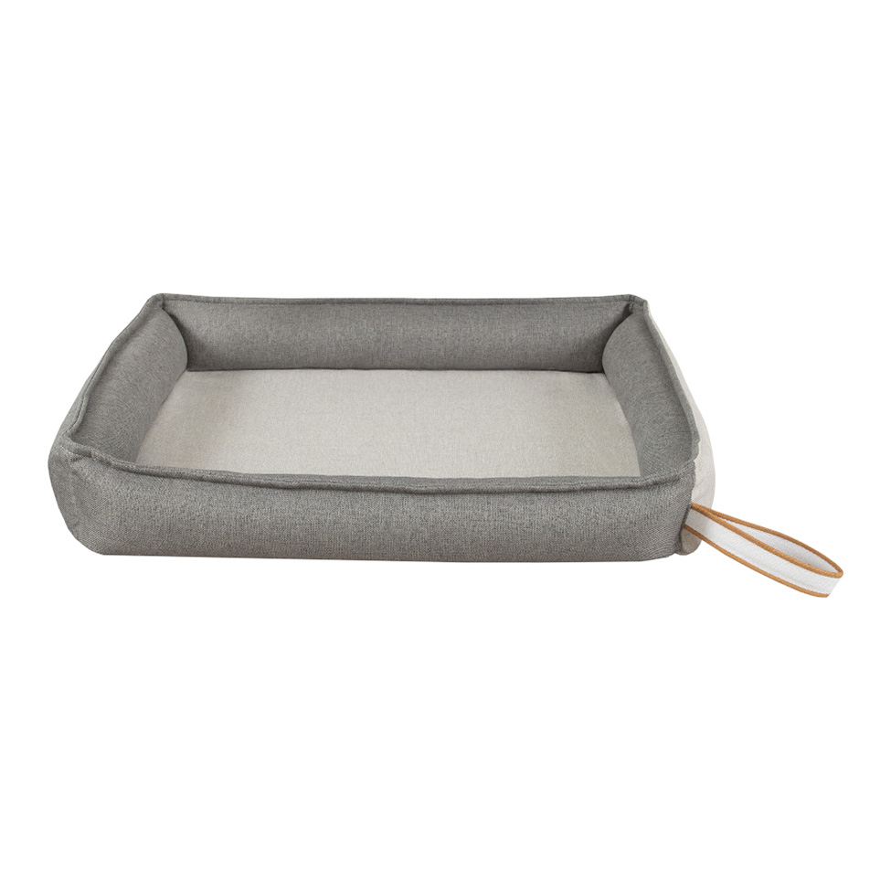 Cama para Pet Amora (12x62x47) Cinza e Grafite