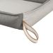 Cama para Pet Amora (12x76x64) Cinza e Grafite