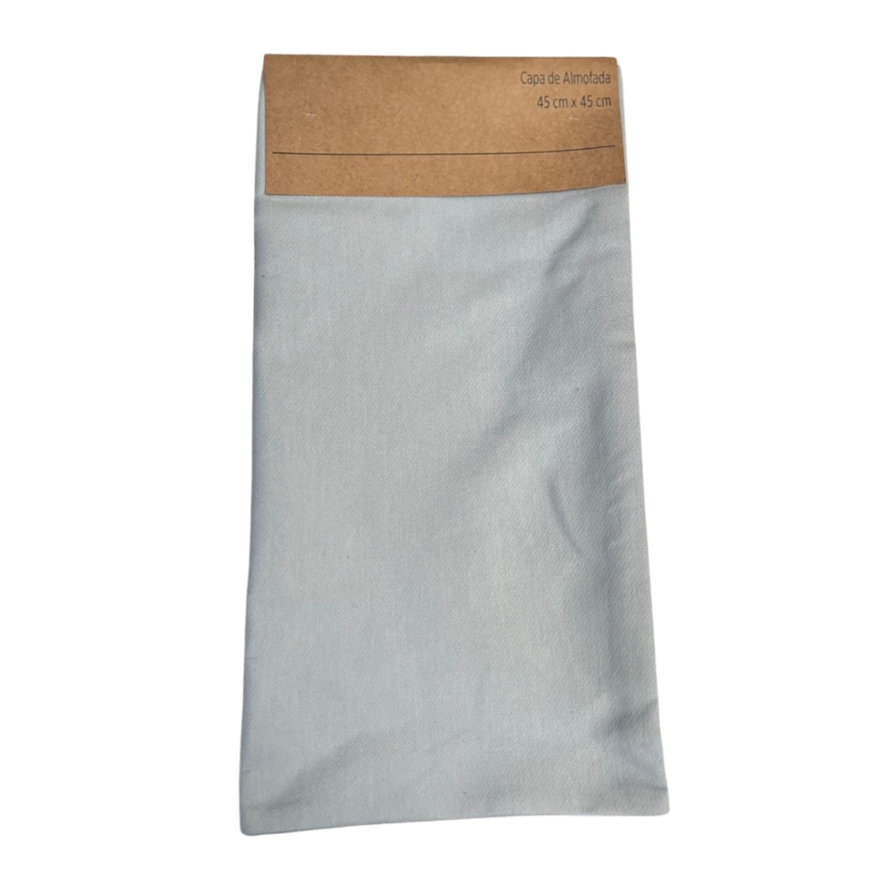 Capa de Almofada Infantil Jacquard Azul Clara II 45x45 cm