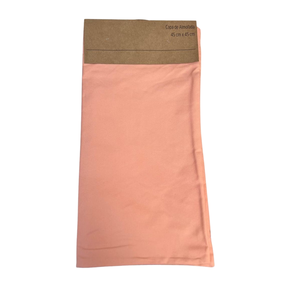 Capa de Almofada Infantil Jacquard Rosa II 45x45 cm