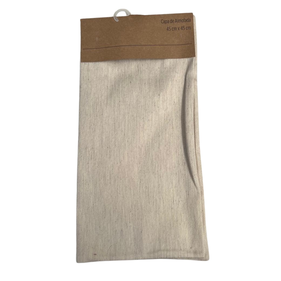 Capa de Almofada Jacquard Natur Bege II 45x45 cm
