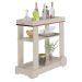 Carrinho Bar Rose Off White