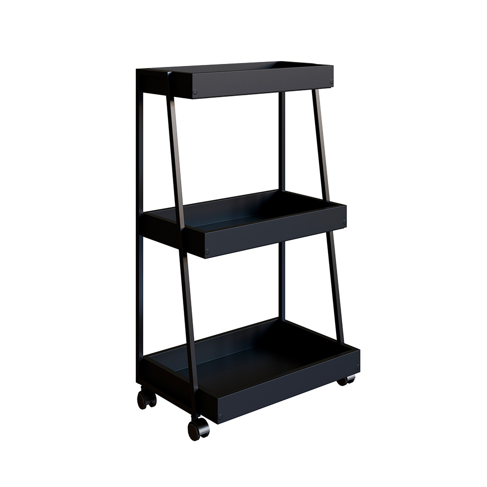 Carrinho Multiuso Albi Preto