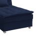 Chaise Penélope Veludo Azul
