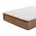 Colchão Casal Brilhante Molas Ensacadas (30x128x188) Marrom e Bege com 2 Travesseiros Guldi Soft Nasa Branco