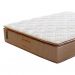 Colchão Casal Brilhante Molas Ensacadas (34x128x188) Marrom e Bege com 2 Travesseiros Guldi Soft Nasa Branco