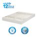 Colchão Casal Joyful Espuma D33 (17x138x188) Branco e Bege