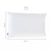 Colchão Casal Keva Molas Ensacadas Wide (24x138x188) Branco com 2 Travesseiros Guldi Soft Nasa Branco