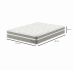Colchão Casal Milani Mola Verticoil (26x138x188) Bege