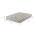 Colchão Casal Molejo Superlastic Master Hotel (25x138x188) Bege