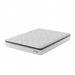 Colchão Casal Sigma Misto (22x138x188) Branco e Cinza