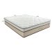 Colchão King Aquárius Molas Ensacadas (34x193x203) Branco e Bege