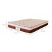 Colchão King Mola Ensacada Pro Soft Bamboo (26x193x203) Bege e Marrom