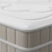 Colchão King Royale Molas Ensacadas (34x193x203) Branco e Bege