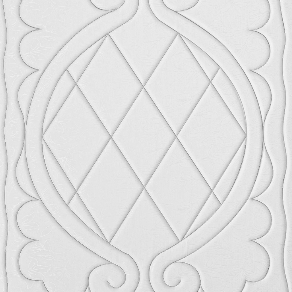 Colchão King Royale Molas Ensacadas (34x193x203) Branco e Bege