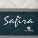 Colchão King Safira Molas Ensacadas (26x193x203) Azul e Branco