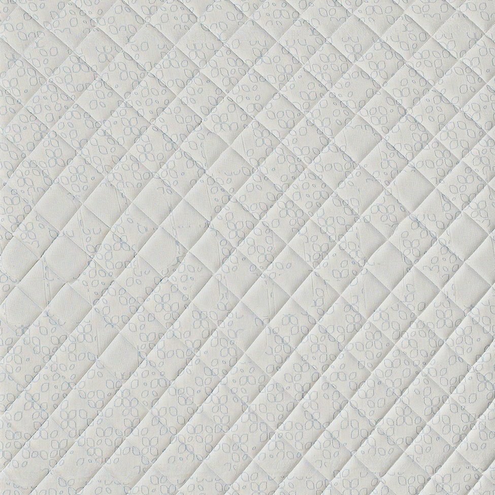 Colchão King Safira Molas Ensacadas (26x193x203) Azul e Branco