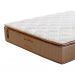 Colchão Queen Brilhante Molas Ensacadas (30x158x198) Marrom e Bege com 2 Travesseiros Guldi Soft Nasa Branco