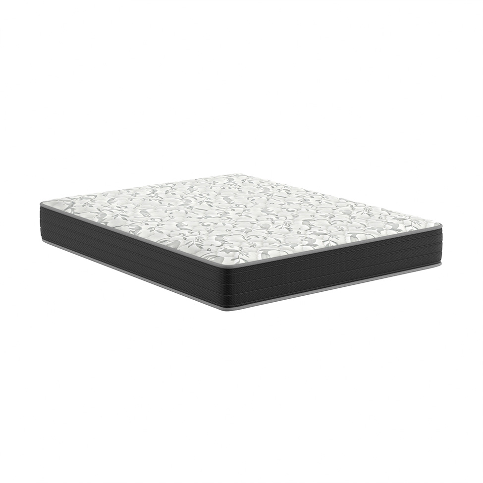 Colchão Queen Hortensia D33 (24x158x198) Preto e Branco