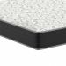 Colchão Queen Hortensia D33 (24x158x198) Preto e Branco