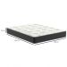 Colchão Queen Jade D28 (24x158x198) Preto e Branco