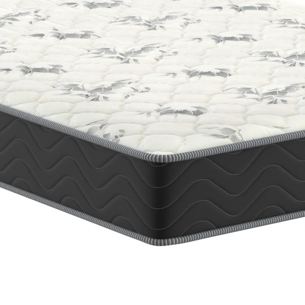 Colchão Queen Jade D28 (24x158x198) Preto e Branco
