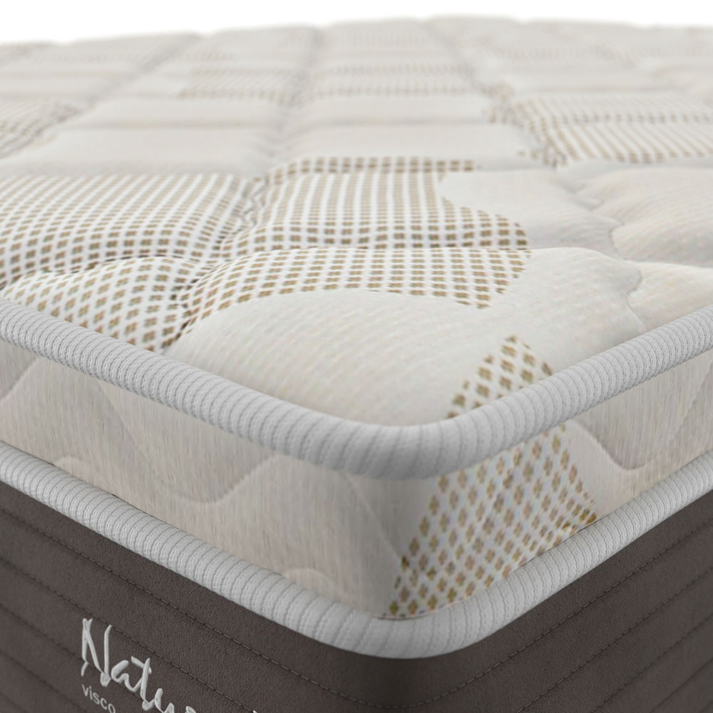 Colchão Queen Naturale Molas Ensacadas (30x158x188) Marrom