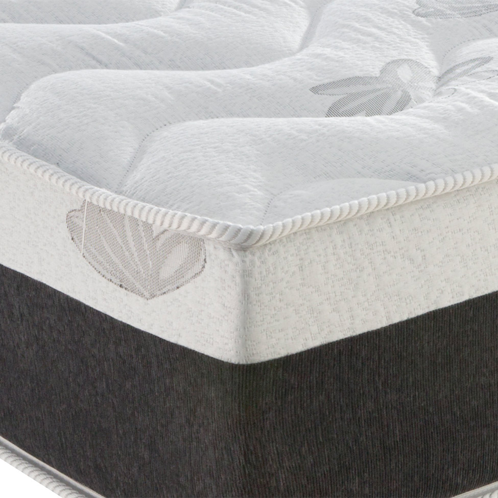 Colchão Queen Pegasus Molas Ensacadas (30x158x198) Branco e Cinza