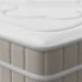 Colchão Queen Royale Molas Ensacadas (34x158x198) Branco e Bege