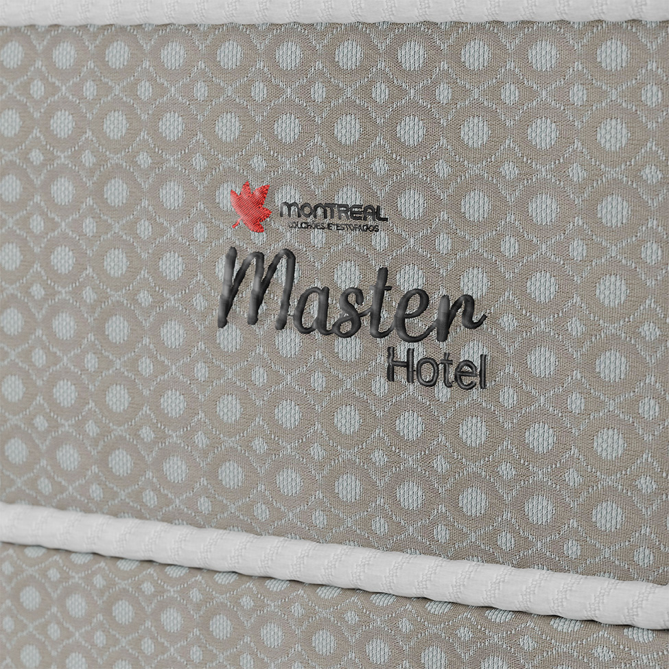 Colchão Solteirão Molejo Superlastic Master Hotel (25x96x203) Bege