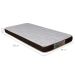 Colchão Solteiro Astra Super de Espuma D23 (14x88x188) Branco e Marrom