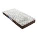 Colchão Solteiro Águia Super de Espuma D33 (17x108x198) Bege e Marrom