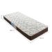 Colchão Solteiro Águia Super de Espuma D33 (17x88x188) Bege e Marrom