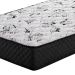 Colchão Solteiro Cristal Basic Mola Bonnel (20x188x88) Preto e Branco