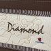 Colchão Solteiro Diamond Euro Molas Ensacadas (26x88x188) Bege e Marrom